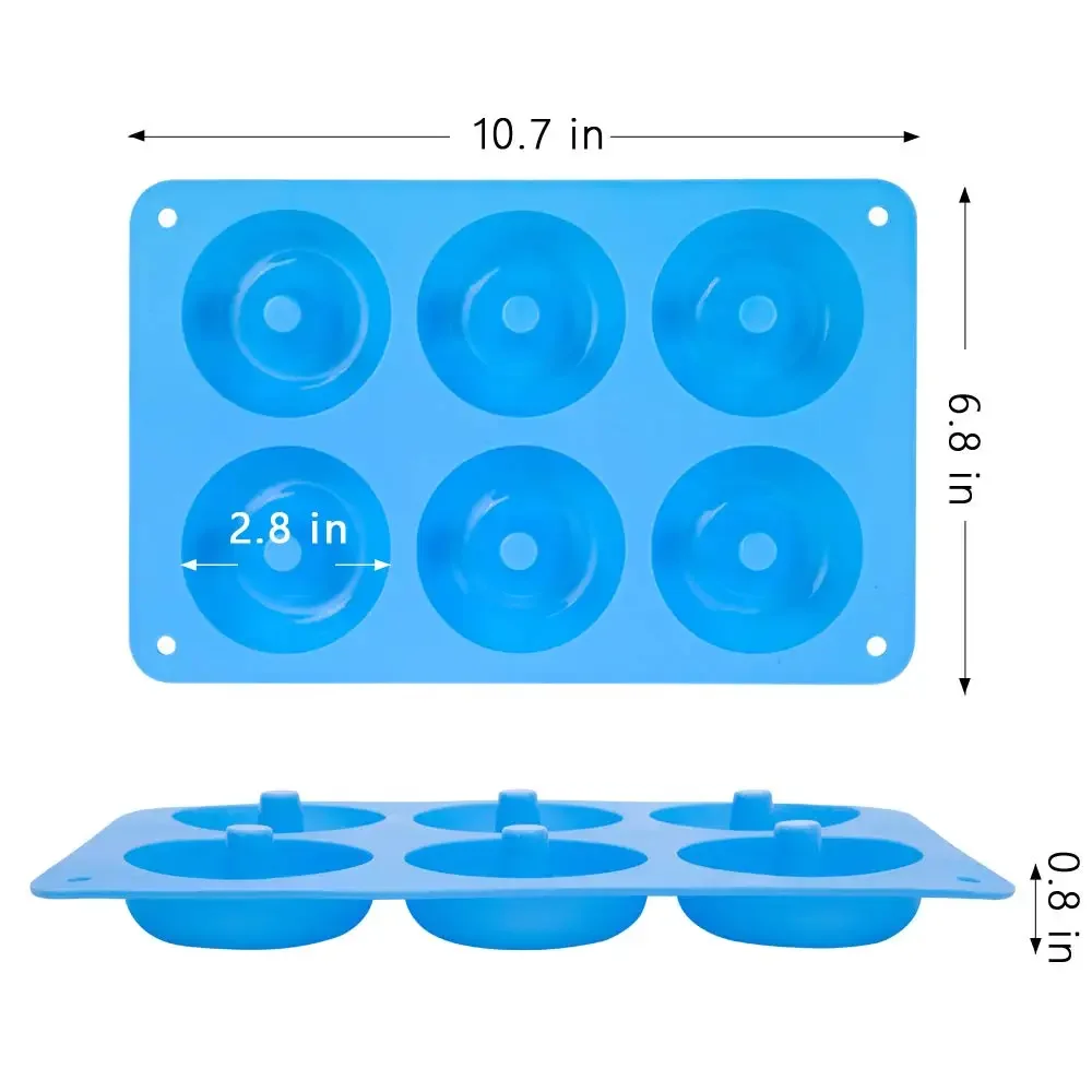 1/2pcs Silicone Muffins Donut  - Donut Mold Silicone 리뷰 및 가격