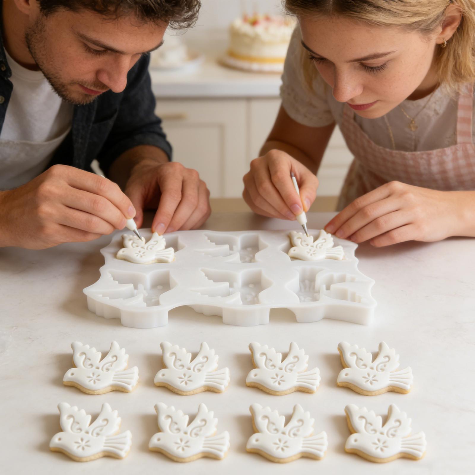 Bird Shape Silicone Mold 6-Cav - Potsticker Mold 리뷰 및 가격