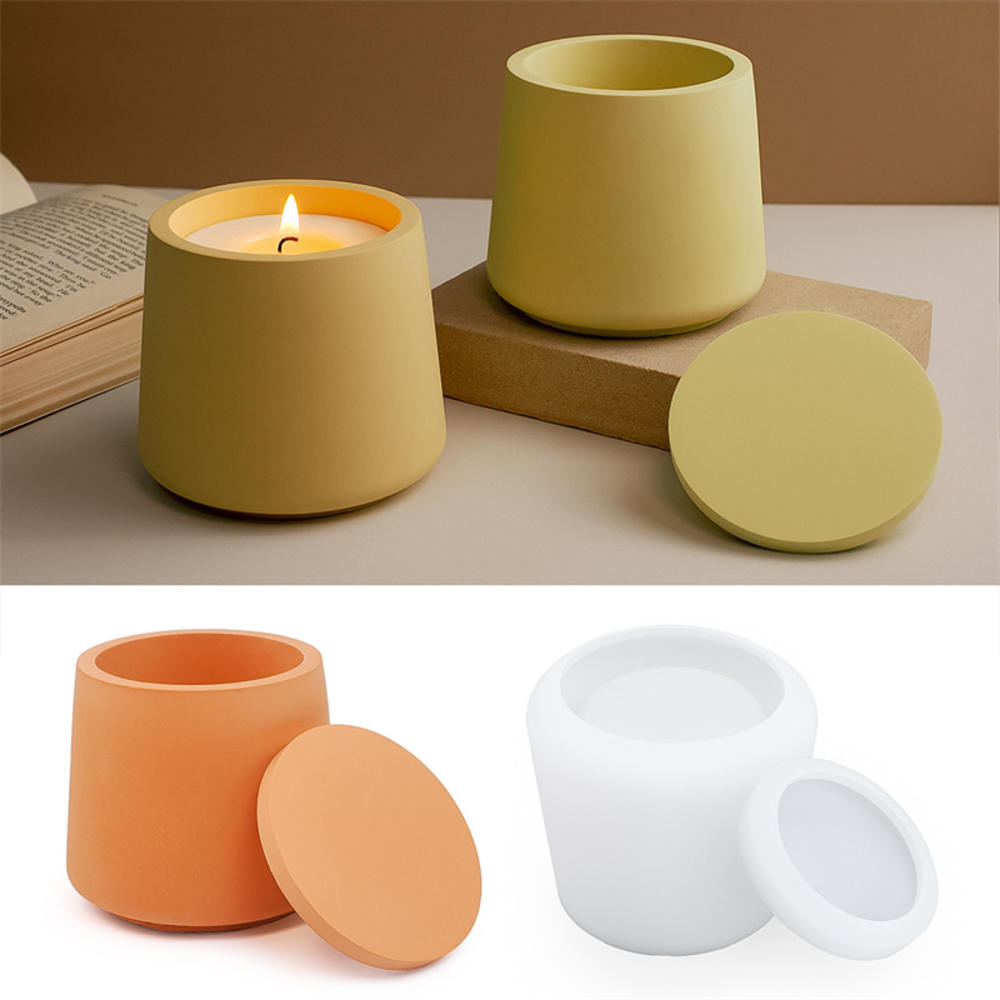 Candle Jar Silicone Mold With  - Potsticker Mold 리뷰 및 가격