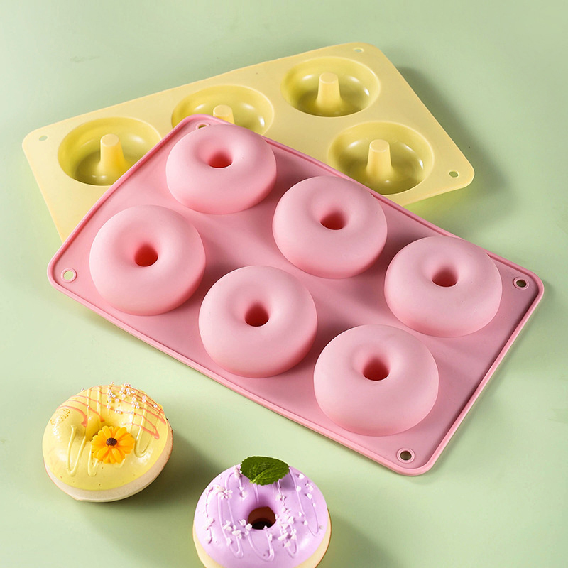 6 Donut Cake Silicone Molds Ki - Donut Mold Silicone 리뷰 및 가격