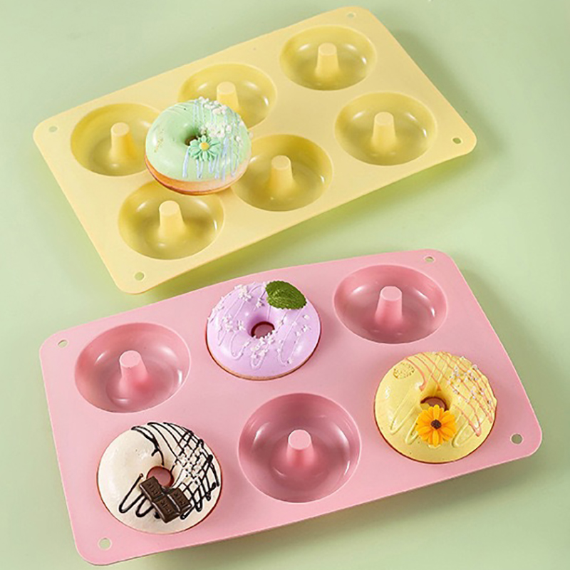 6 Donut Cake Silicone Molds Ki - Donut Mold Silicone 리뷰 및 가격