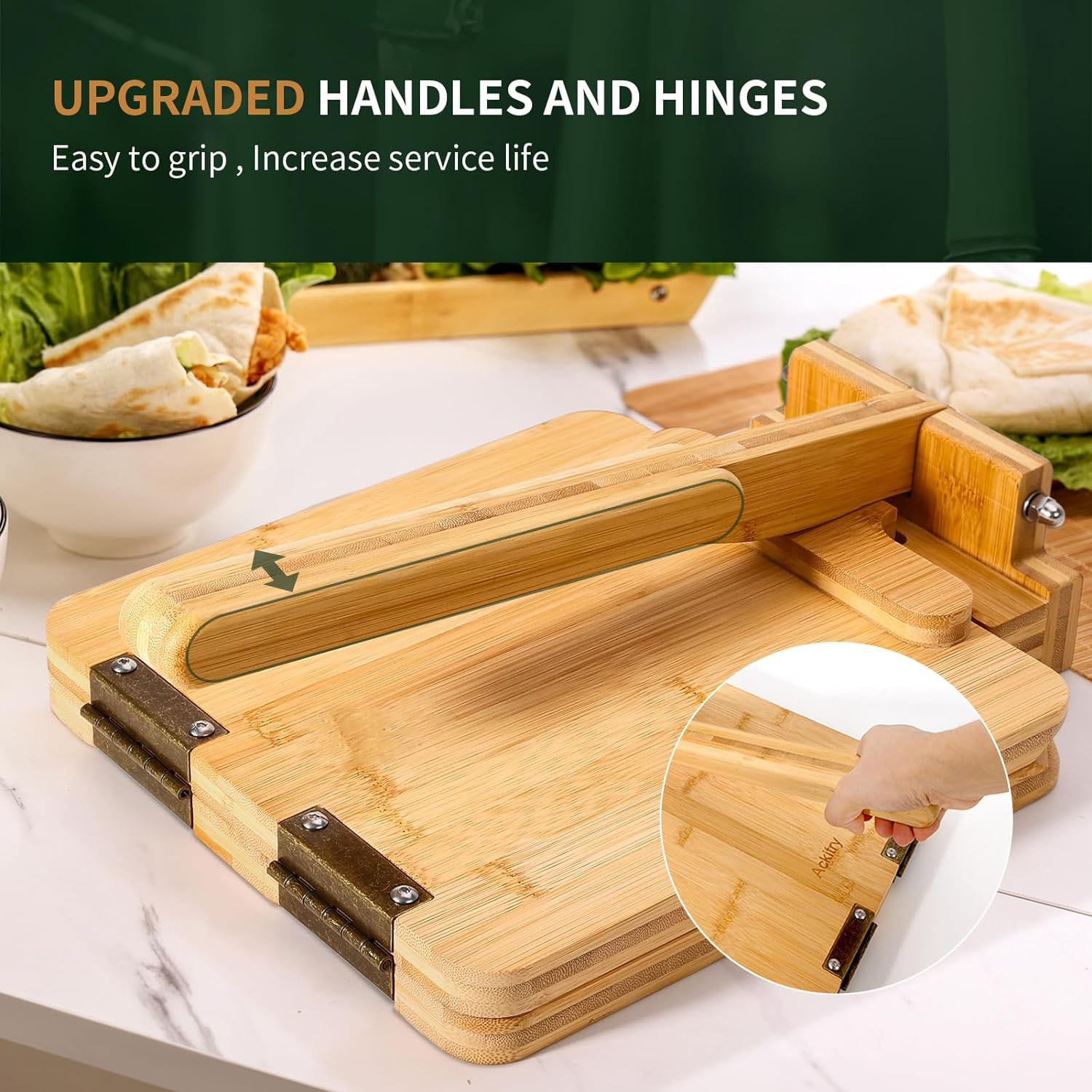 Hot-selling bamboo and wood to - Dumpling Press Set 리뷰 및 가격