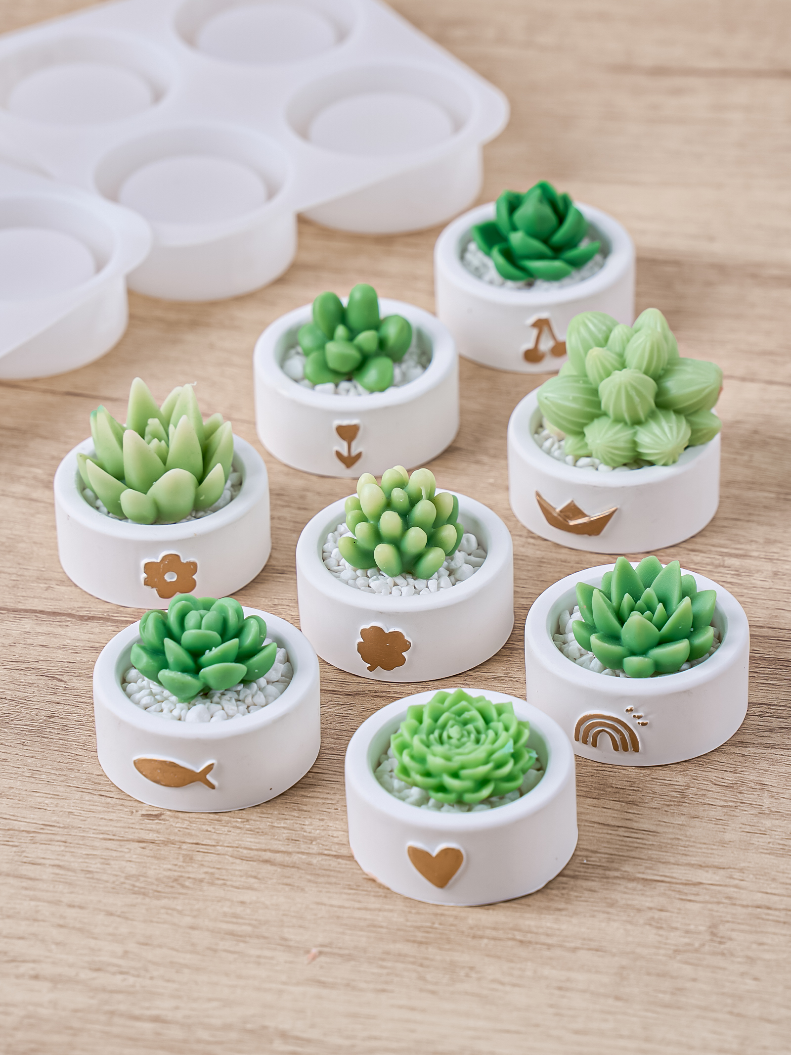 Round Candle Cup Holder Silico - Potsticker Mold 리뷰 및 가격