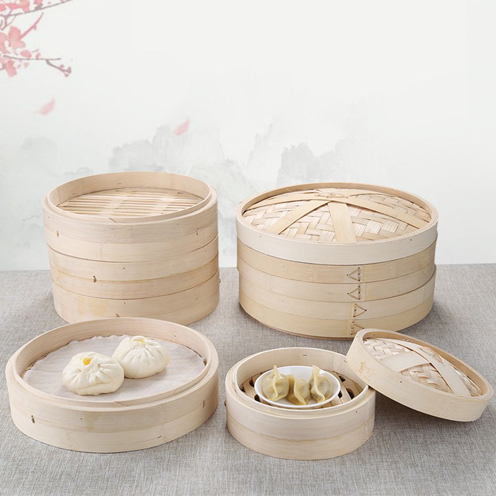 Handle Steam Basket Makes Tast - Bao Steamer Bamboo 리뷰 및 가격