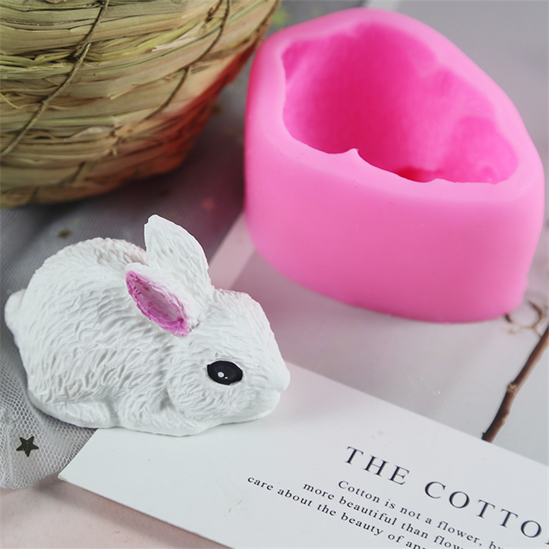 3d Rabbit Silicone Candle Mold - Bunny Cake Mold 리뷰 및 가격