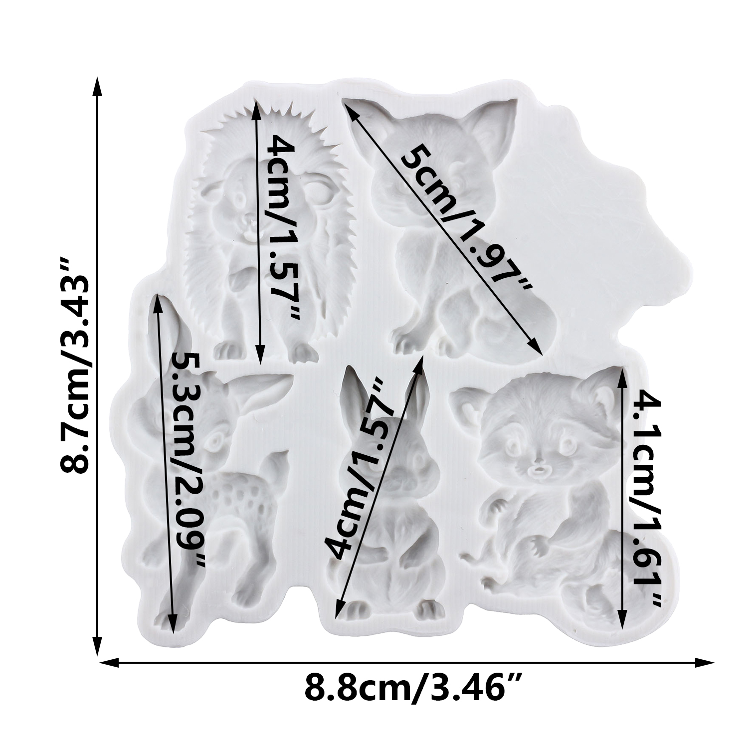 Animal Themed Silicone Molds F - Bunny Cake Mold 리뷰 및 가격