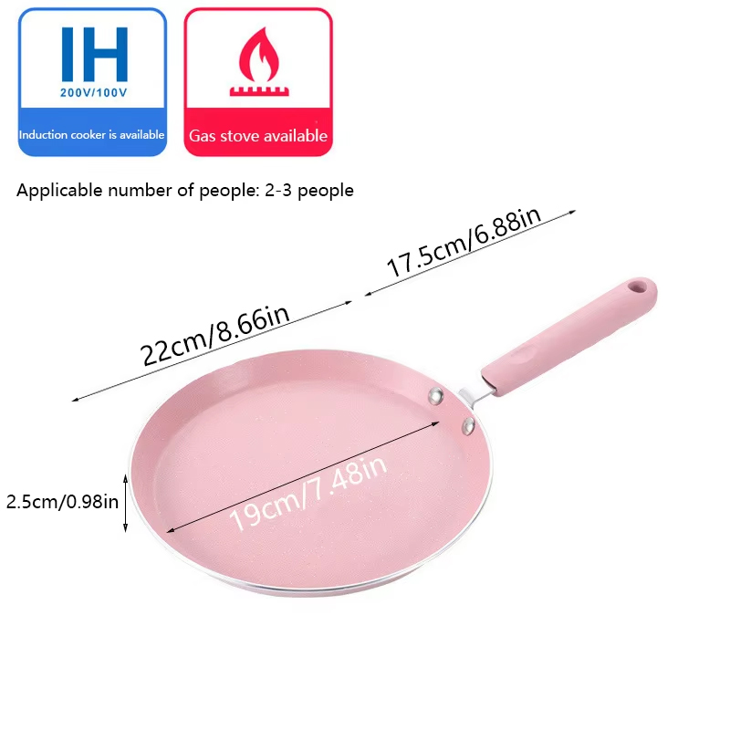 1 Non Stick Pink Frying Pan Fo - Egg Waffle Pan 리뷰 및 가격