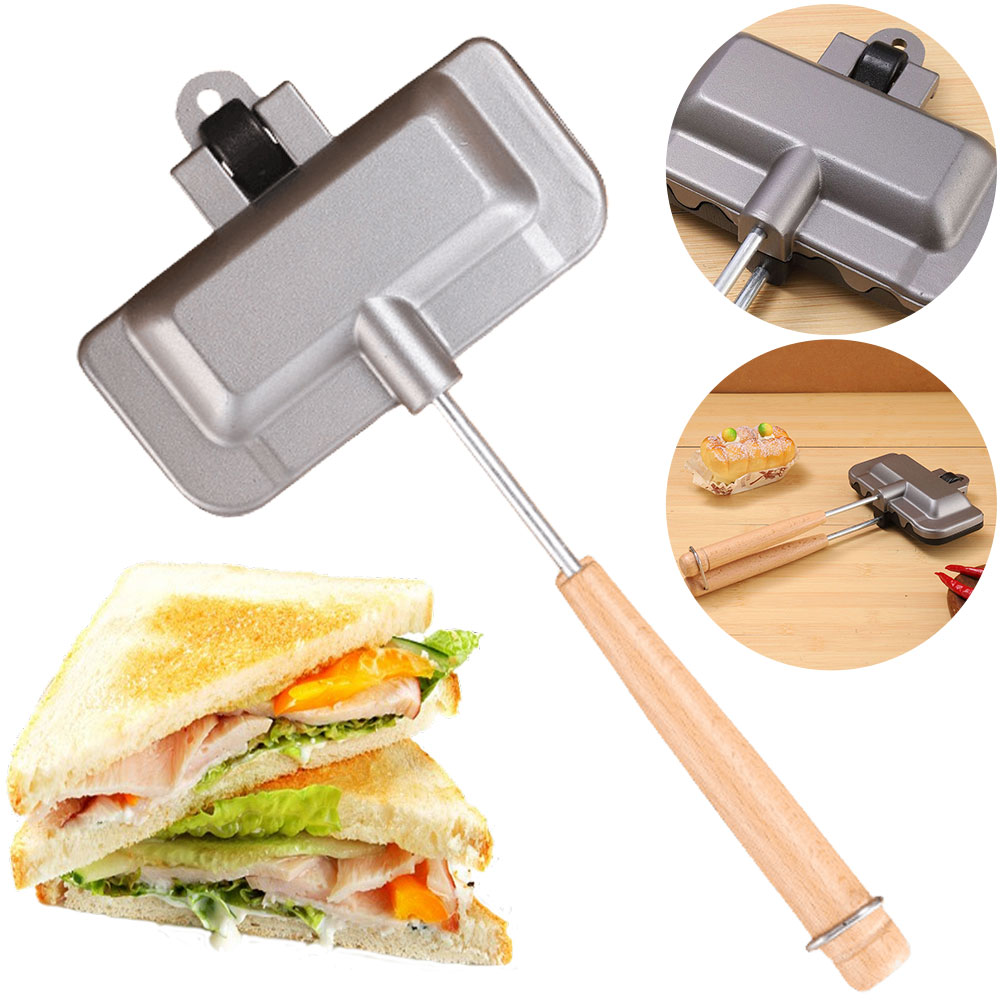 Double-Sided Sandwich Pan Non  - Hot Dog Press 리뷰 및 가격