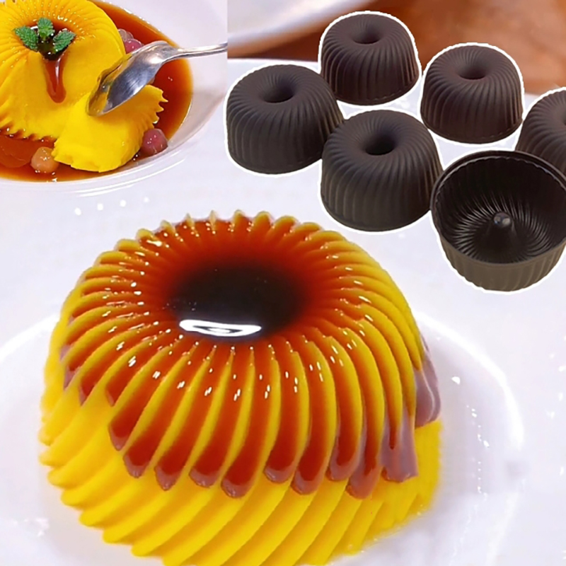 C 1pc Caramel Pudding Jelly Pa - Donut Mold Silicone 리뷰 및 가격