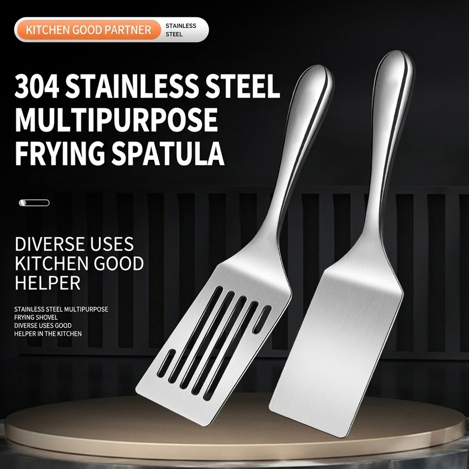 Stainless Steel Spatula Short  - Okonomiyaki Spatula 리뷰 및 가격