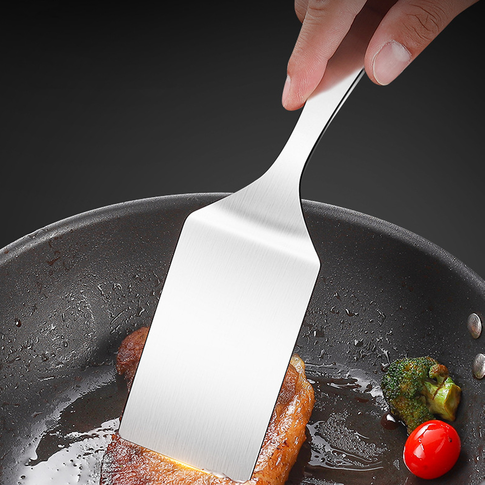 Stainless Steel Spatula Short  - Okonomiyaki Spatula 리뷰 및 가격