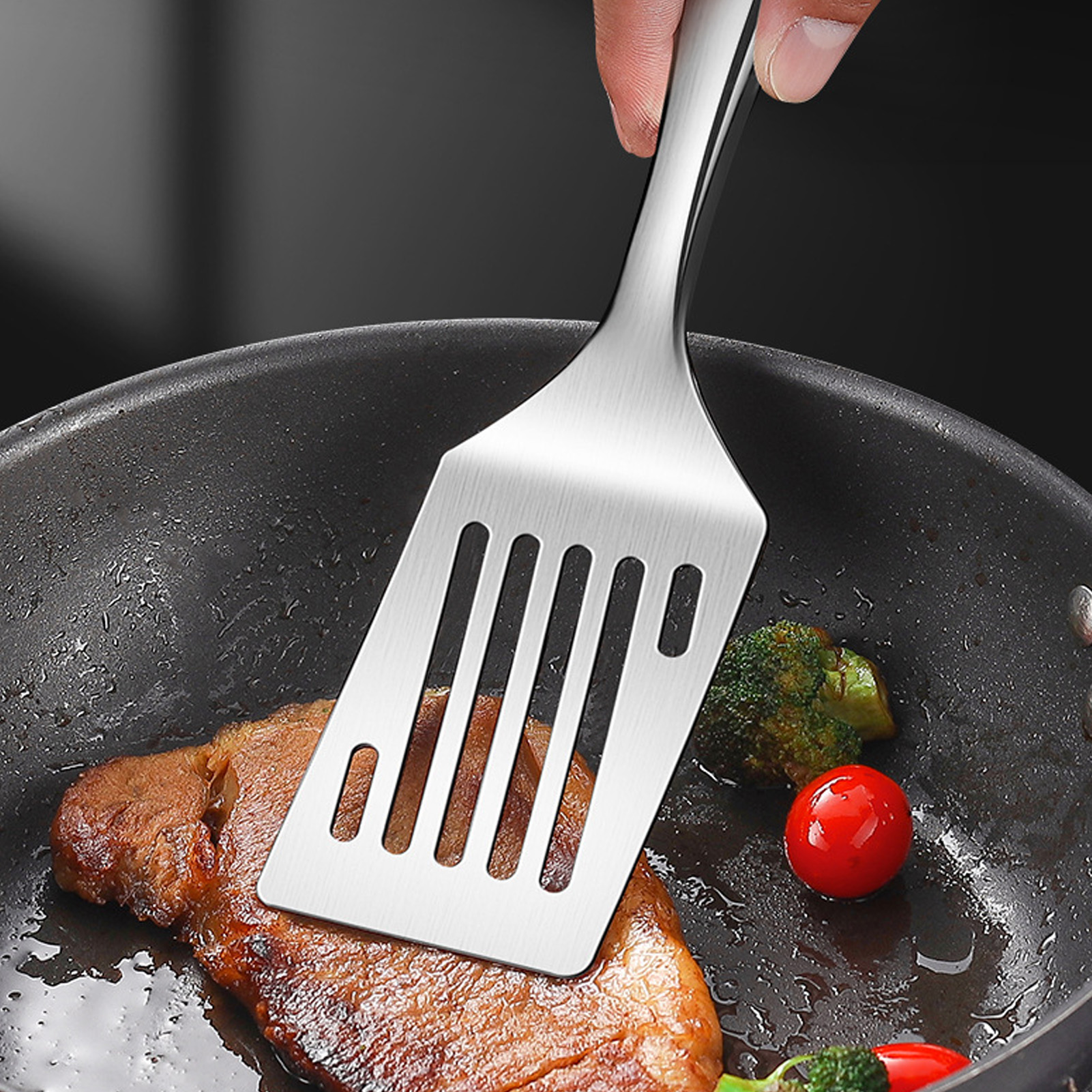 Stainless Steel Spatula Short  - Okonomiyaki Spatula 리뷰 및 가격