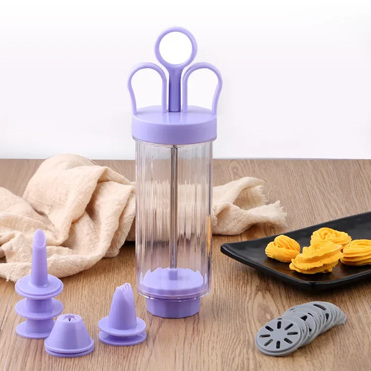 DIY Manual Cookie Press Maker  - Churros Maker Gun 리뷰 및 가격
