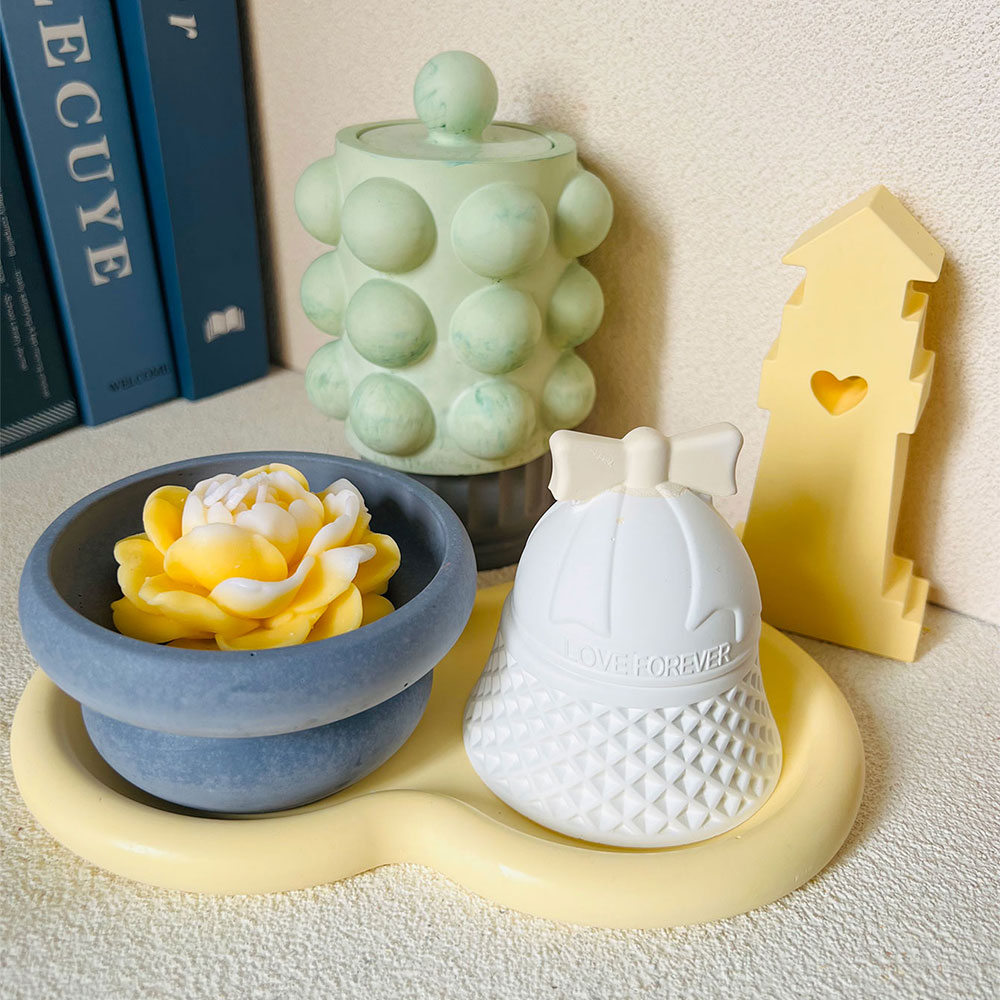 Bubble Jar Candle Vessel Concr - Donut Mold Silicone 리뷰 및 가격