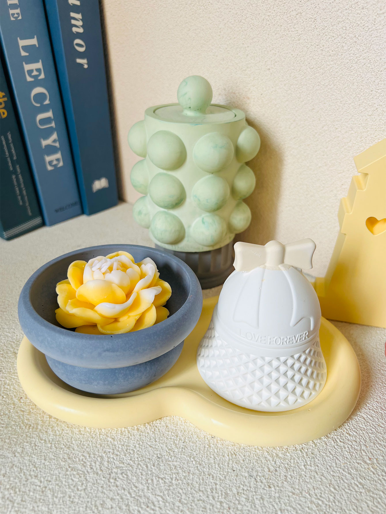 Bubble Jar Candle Vessel Concr - Donut Mold Silicone 리뷰 및 가격