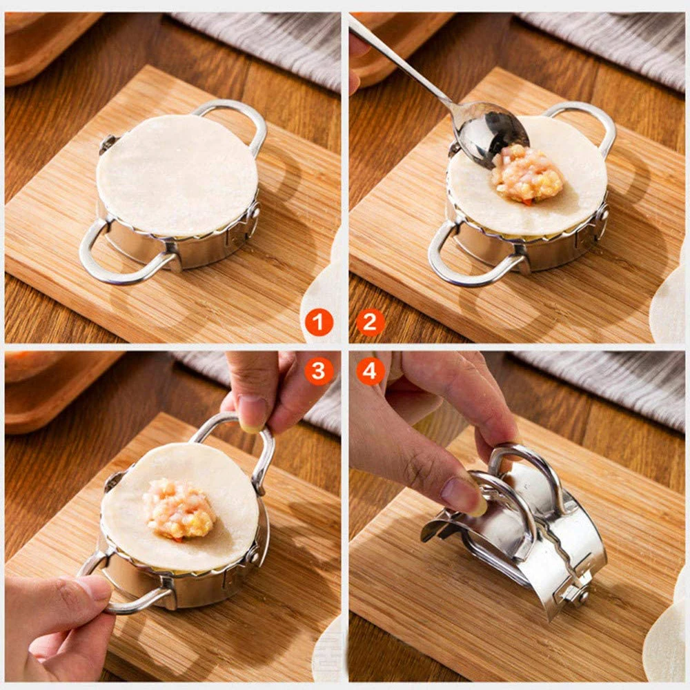 Stainless Steel Dumpling Mold  - Dumpling Press Set 리뷰 및 가격