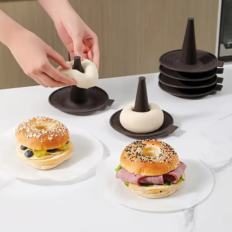 6/12pcs Baking Mold Set Silico - Donut Mold Silicone 리뷰 및 가격