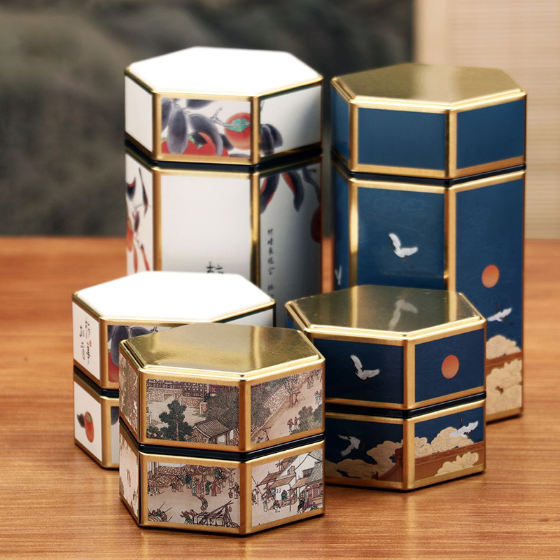 Creative Hexagonal Teapot Tin  - Cast Iron Corn 리뷰 및 가격