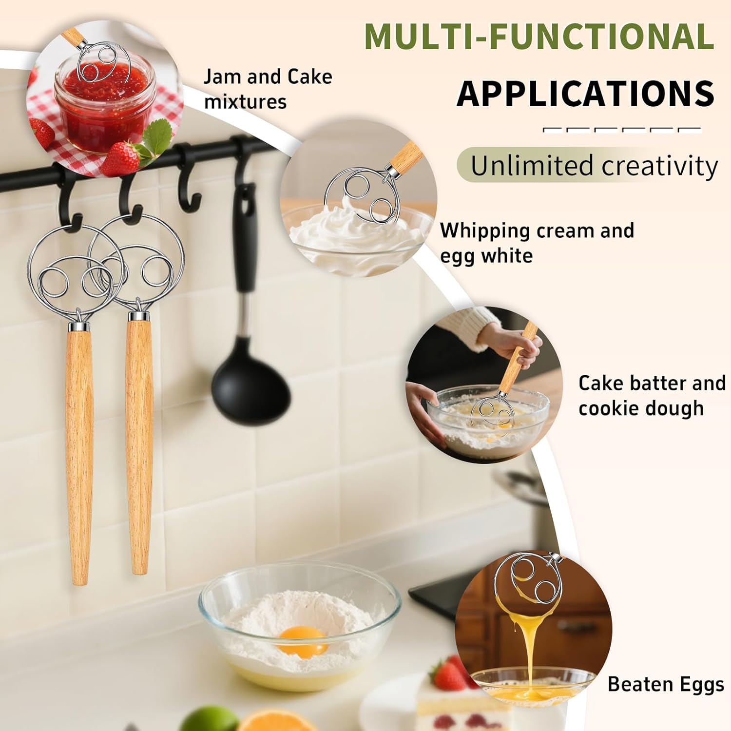 Danish Dough Whisk Stainless S - Danish Pancake Pan 리뷰 및 가격