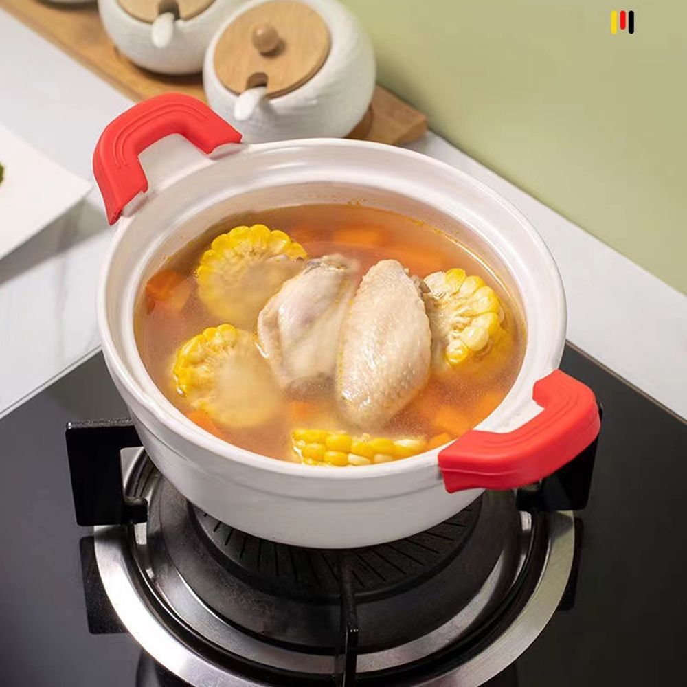 2PCS Silicone Anti-Scald Pot H - Cast Iron Corn 리뷰 및 가격