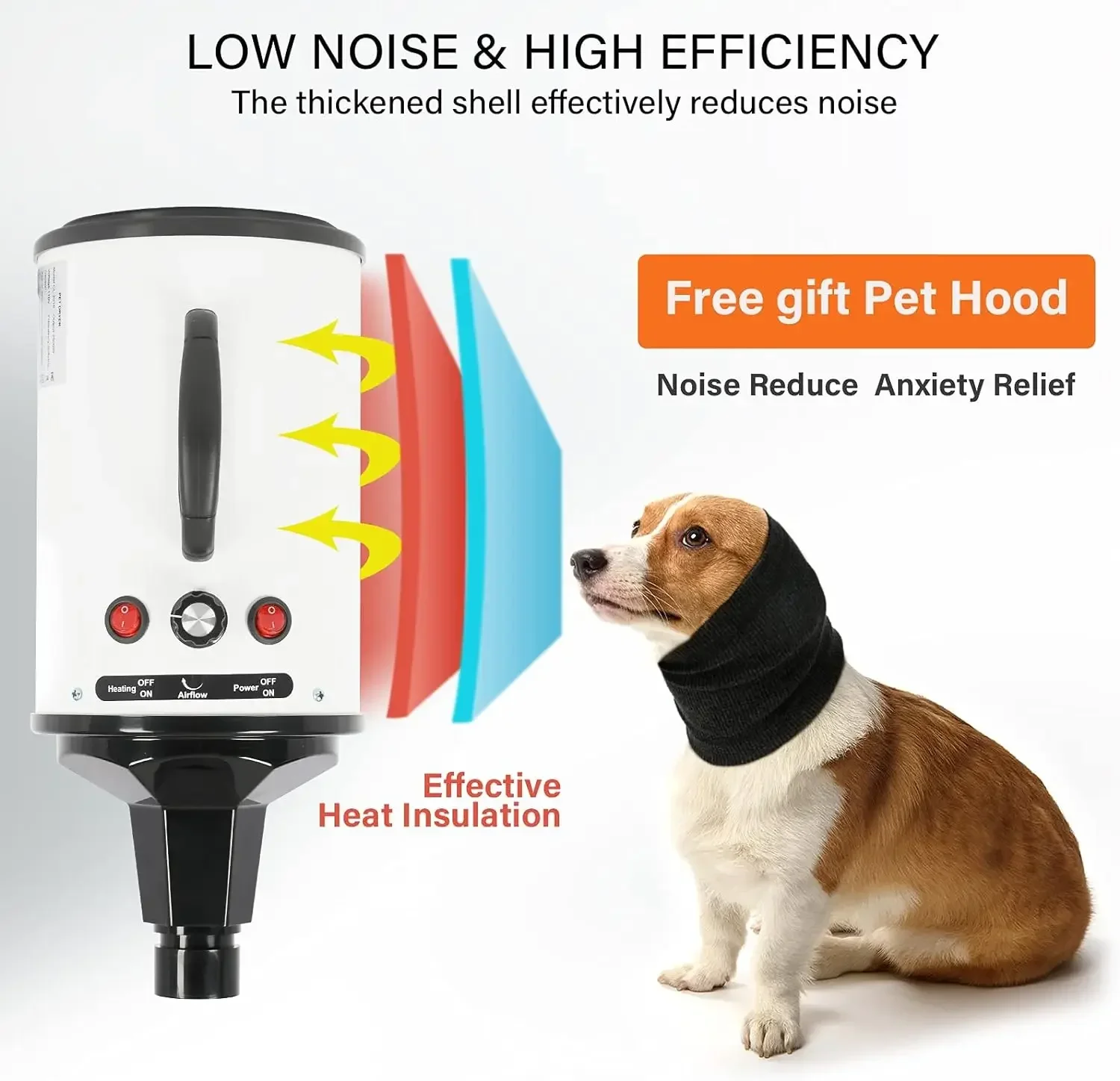 2800W Pet Hair Dryer for Dogs  - Hot Dog Press 리뷰 및 가격