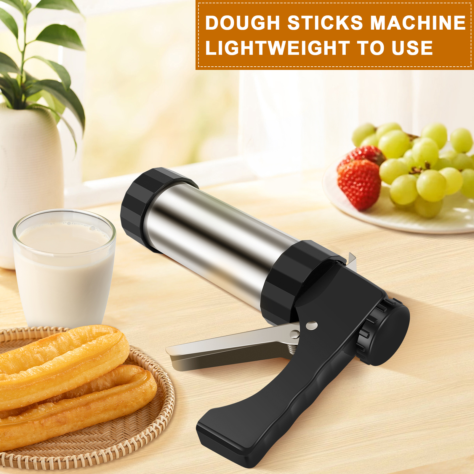 Cookie Press Gun Kit Stainless - Churros Maker Gun 리뷰 및 가격