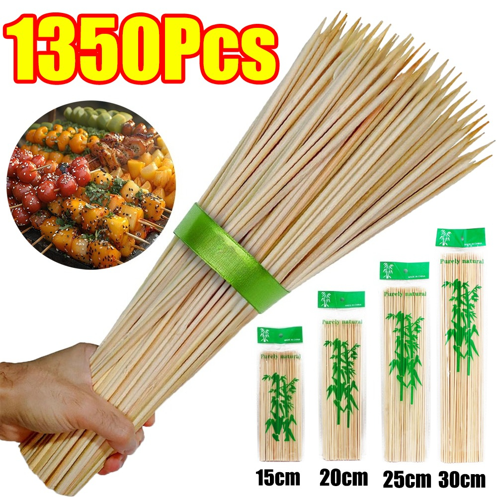 90-1350Pcs BBQ Bamboo Sticks D - Corn Dog Stick 리뷰 및 가격