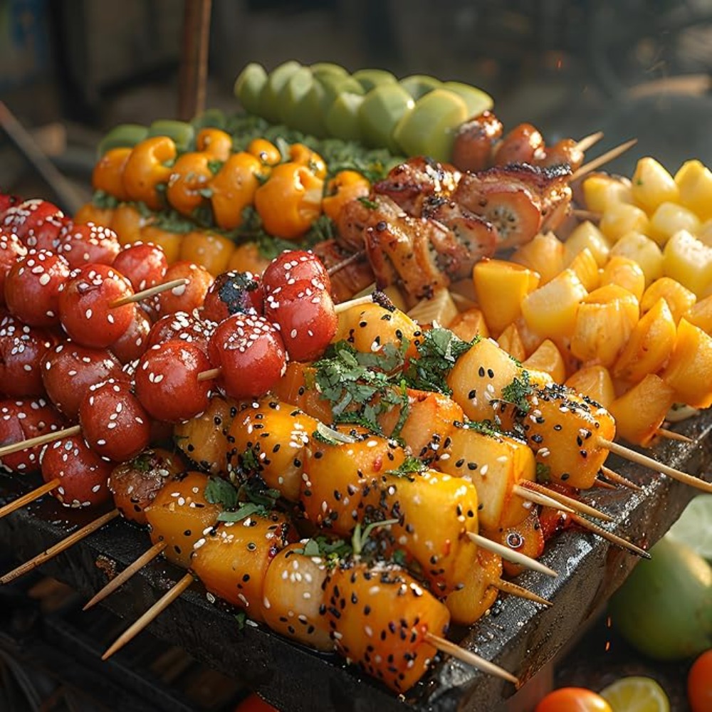 90-1350Pcs BBQ Bamboo Sticks D - Corn Dog Stick 리뷰 및 가격