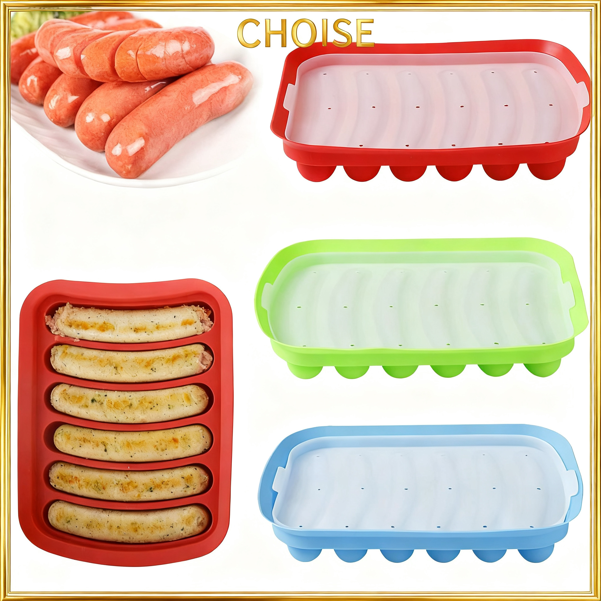 Sausage Maker Mould 6 Grids Si - Hot Dog Press 리뷰 및 가격