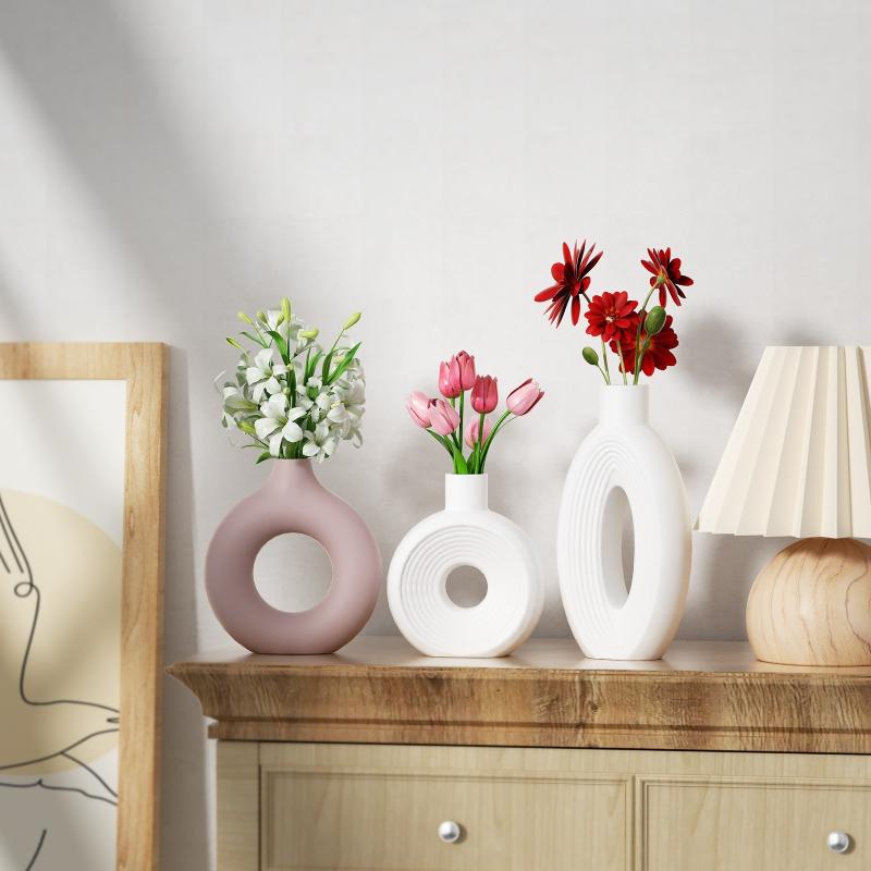 Nordic Donut Shape Vase Silico - Donut Mold Silicone 리뷰 및 가격