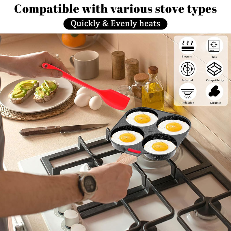 Deepened Egg Frying Pan with L - Mini Pancake Griddle 리뷰 및 가격