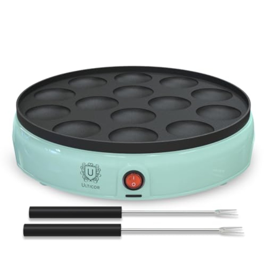 Mini Pancake Maker 14-Hole Ele - Mini Pancake Griddle 리뷰 및 가격
