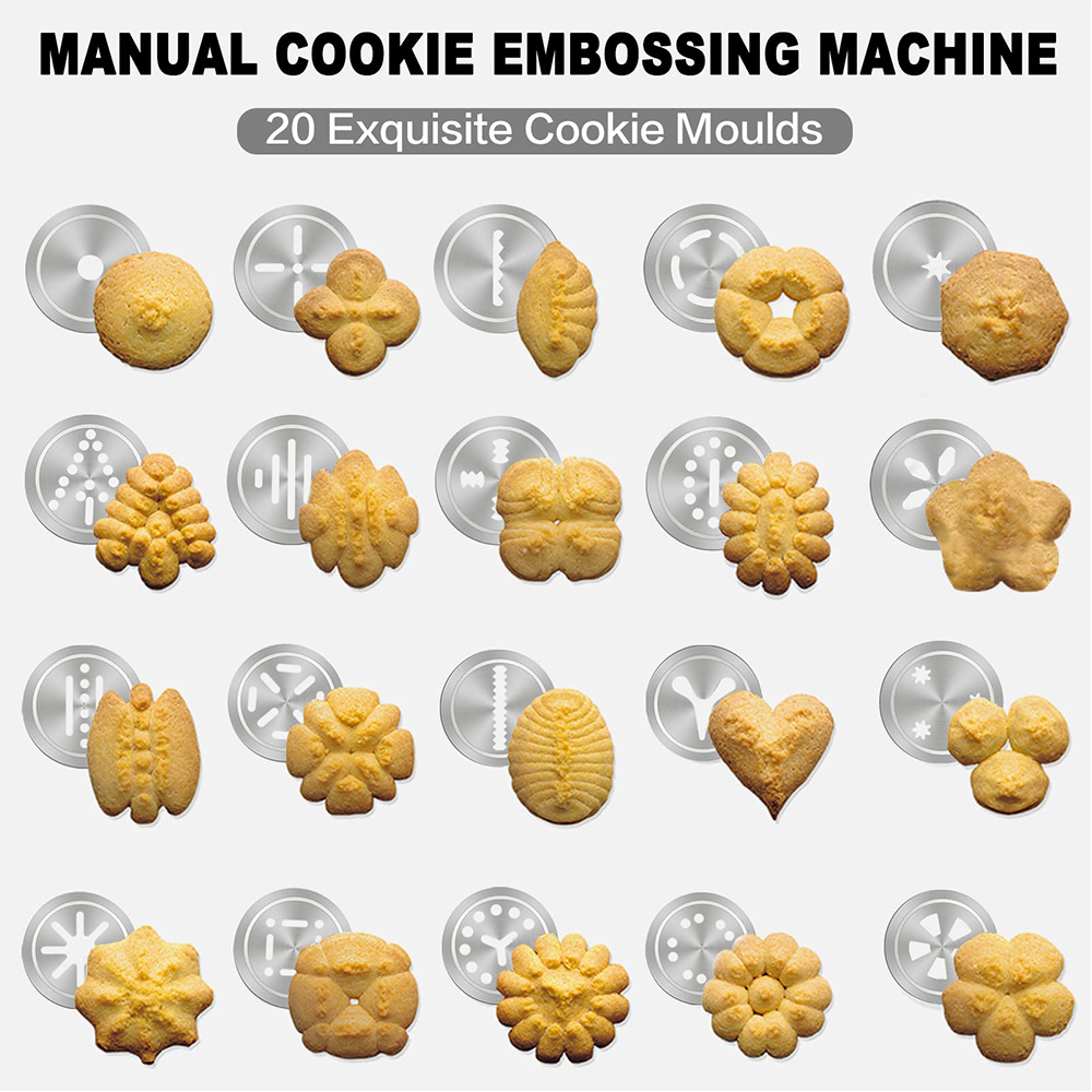 10/20pcs Aluminum Cookie Maker - Churros Maker Gun 리뷰 및 가격