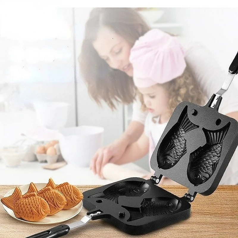Kitchen Japanese Taiyaki Doubl - Egg Waffle Pan 리뷰 및 가격