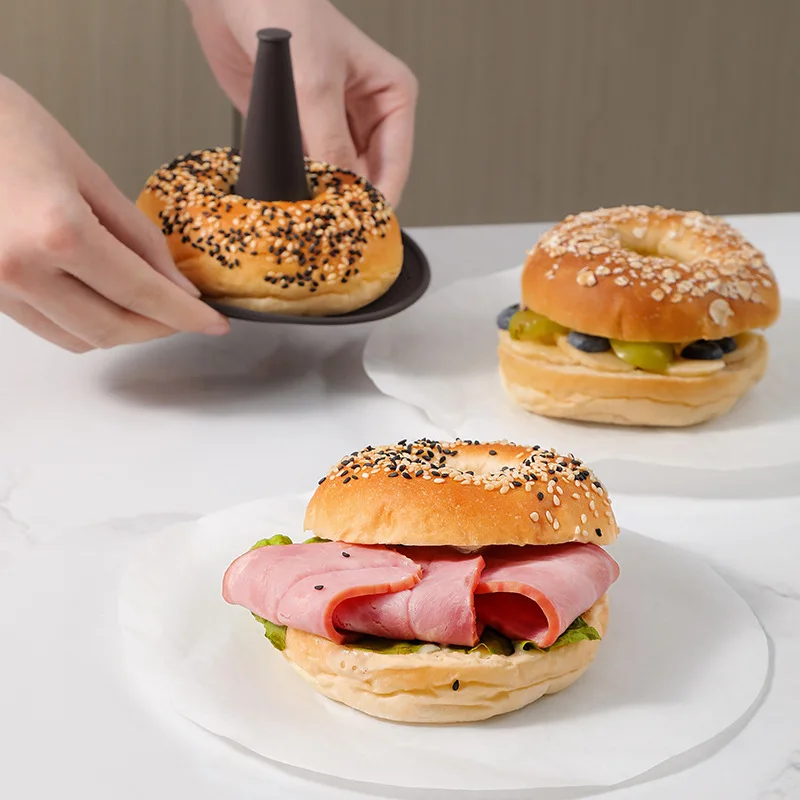 6Pcs Bagel Tools Silicone Mold - Donut Mold Silicone 리뷰 및 가격