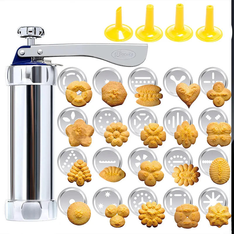 Christmas Spritz Cookie Press  - Churros Maker Gun 리뷰 및 가격