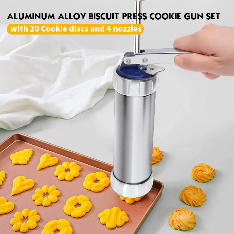 Christmas Spritz Cookie Press  - Churros Maker Gun 리뷰 및 가격