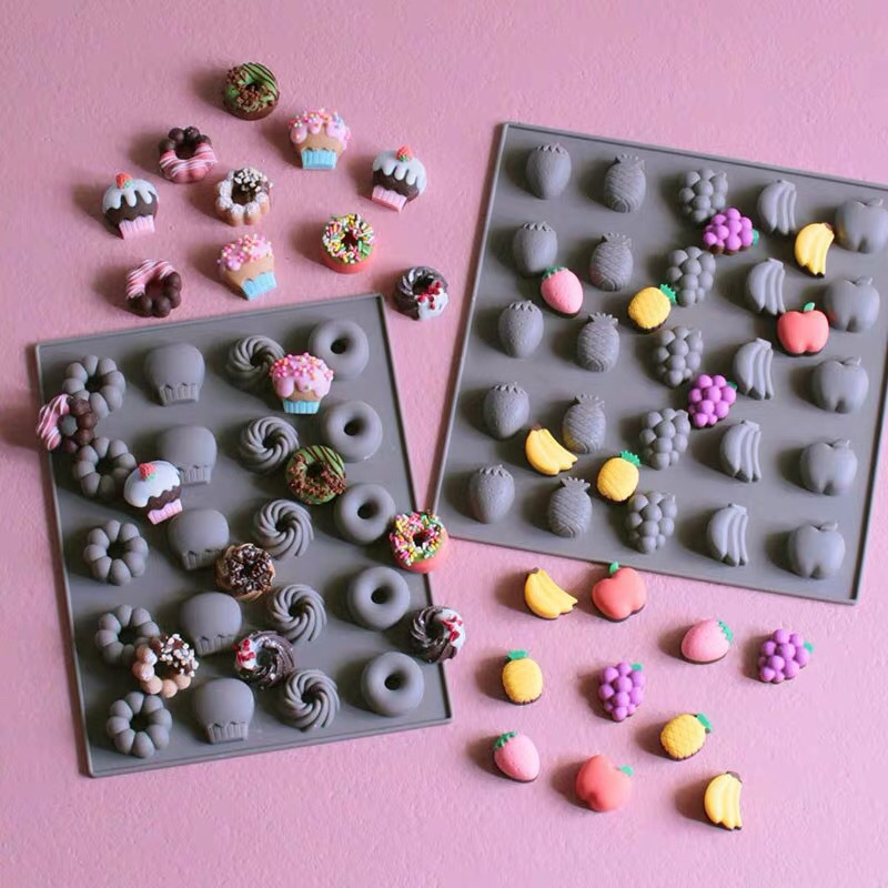 Multicavity Fruit Silicone Cho - Donut Mold Silicone 리뷰 및 가격