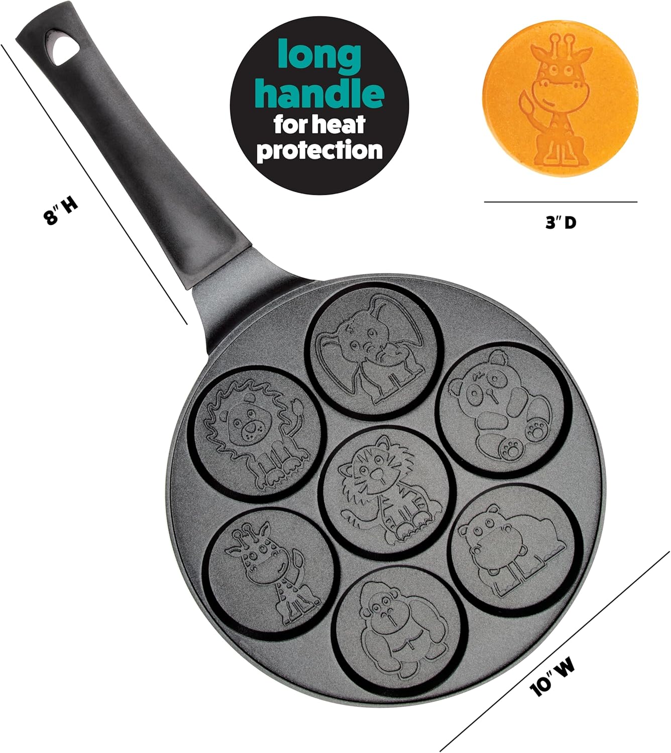 Animal Mini Pancake Pan - Make - Mini Pancake Griddle 리뷰 및 가격