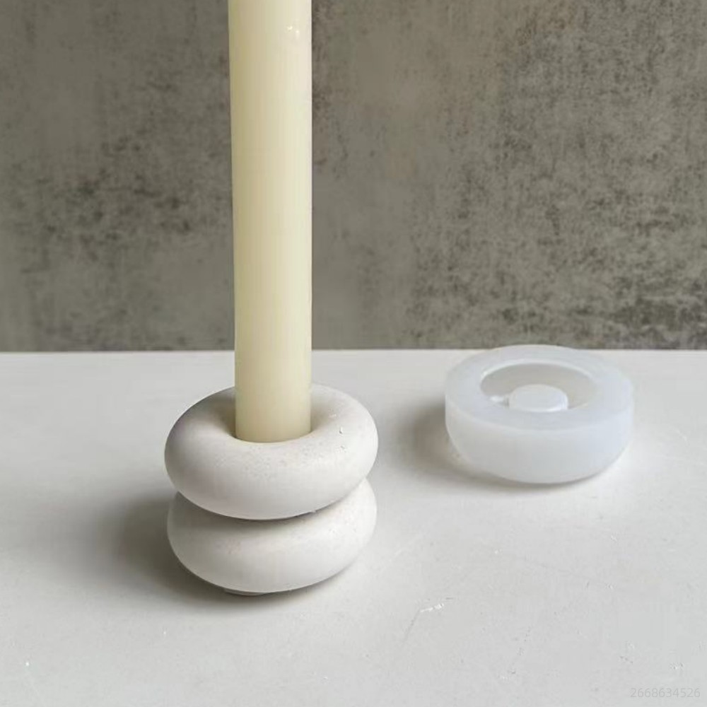 Circular Donut Candle Holder S - Donut Mold Silicone 리뷰 및 가격
