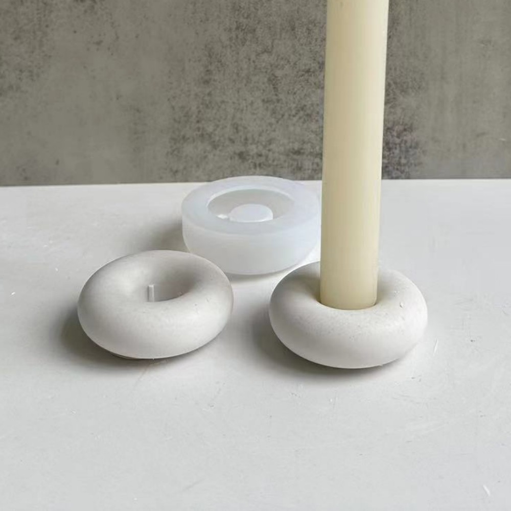 Circular Donut Candle Holder S - Donut Mold Silicone 리뷰 및 가격