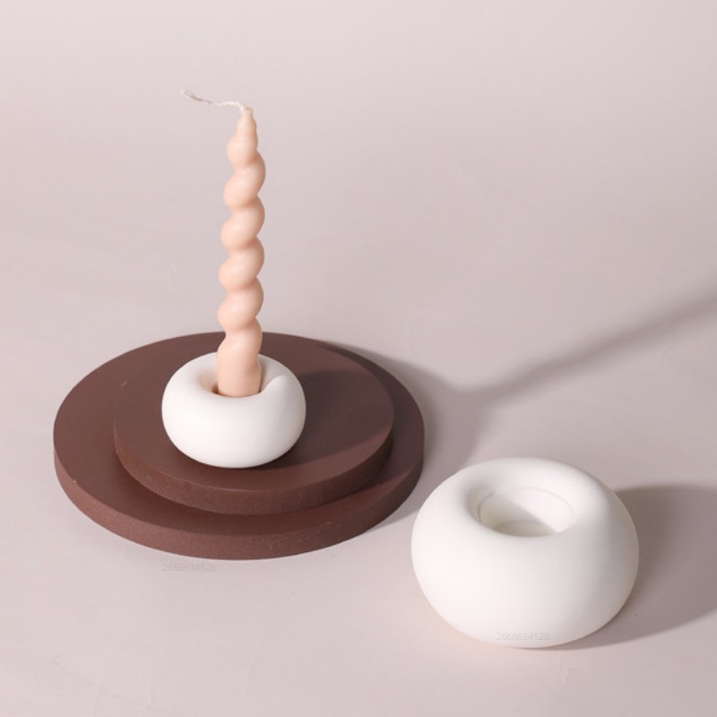 Circular Donut Candle Holder S - Donut Mold Silicone 리뷰 및 가격